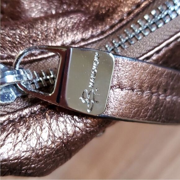 B.Makoswsky Bronze with sliver & Gold accent cross body Bag NWOT - Picture 11 of 11